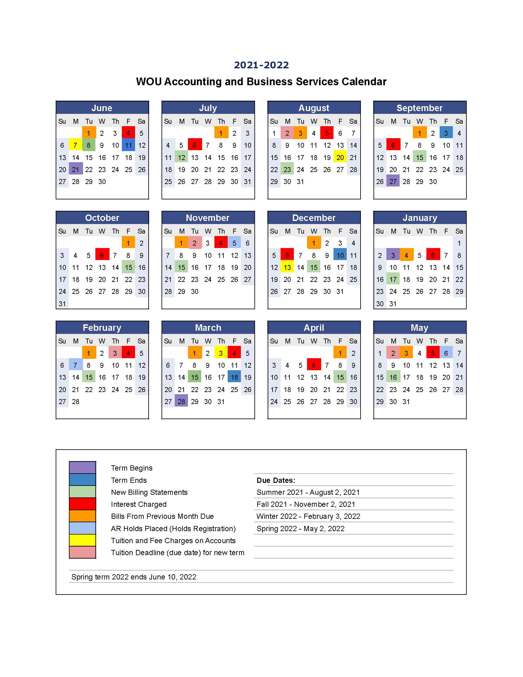 Chccs 202223 Calendar Customize and Print