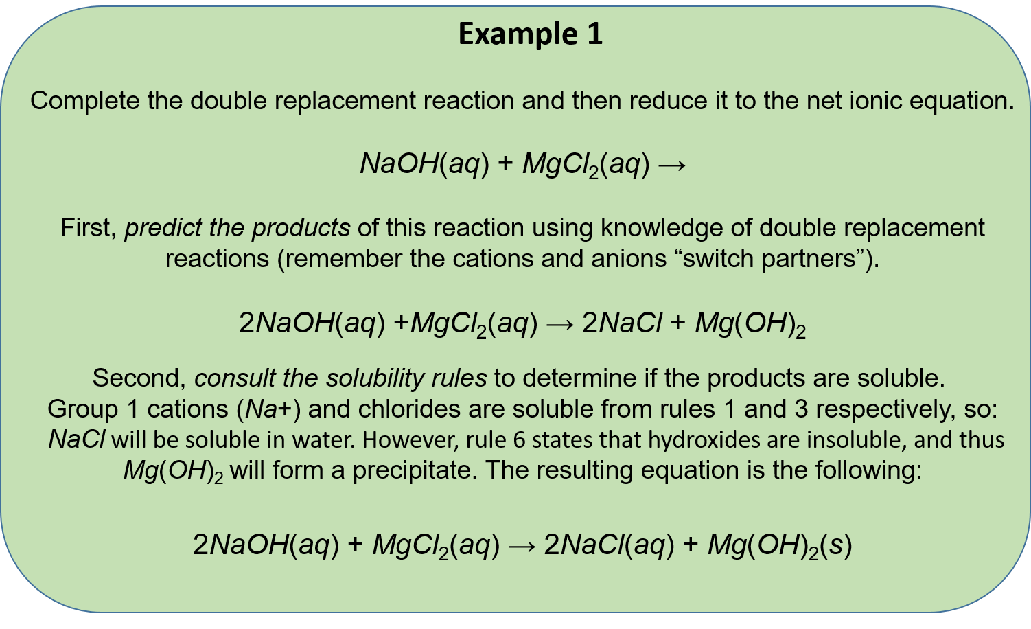 Ch104 Chapter 5 Chemical Reactions Chemistry