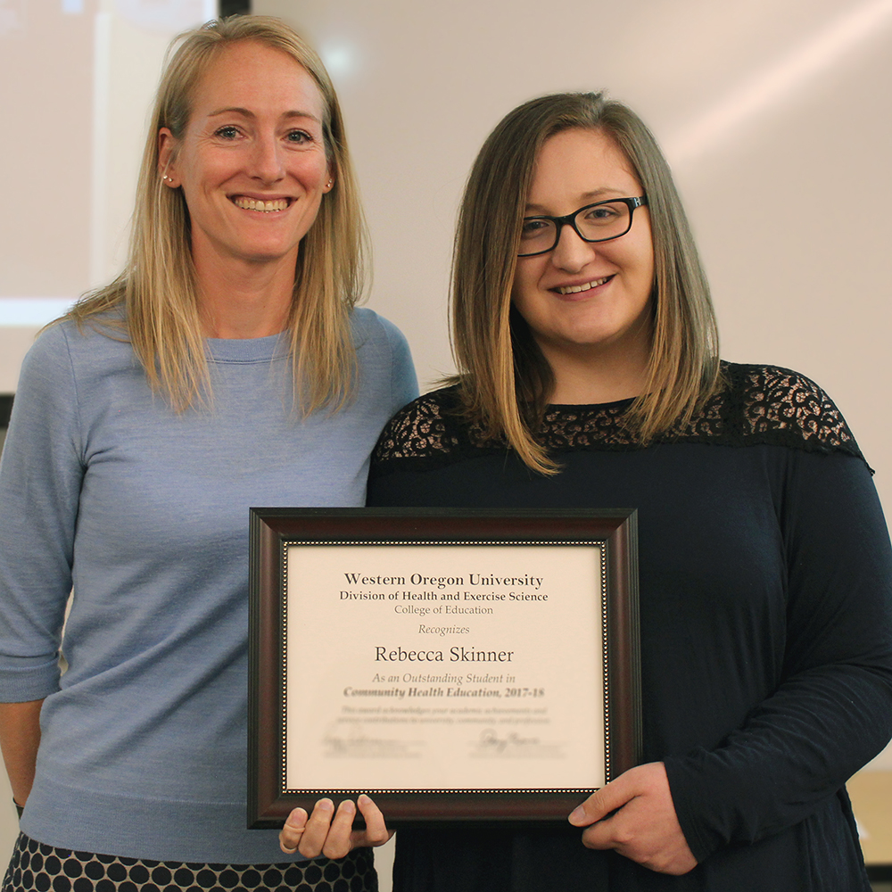 2018 Outstanding Student Awards in Community Health & Exercise Science ...