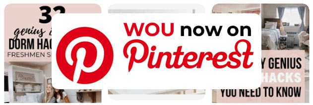 WOU now on Pinterest