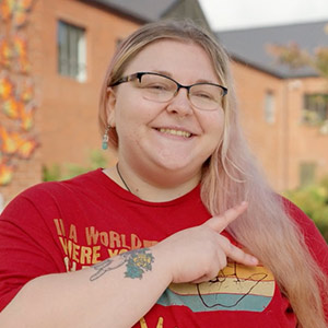 WOU student