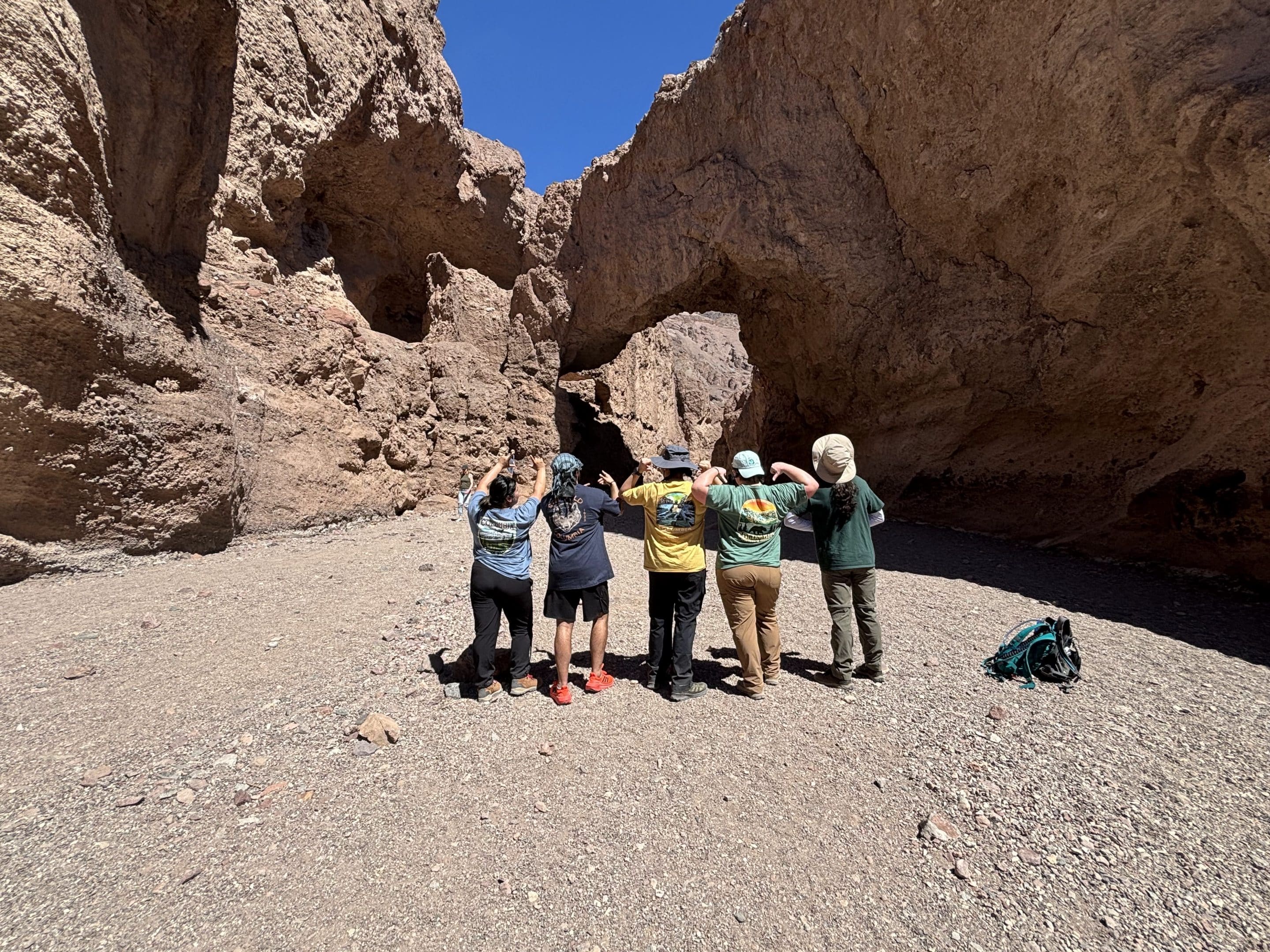 Natural Science Club from Western Oregon University Explores Death Valley National Park
