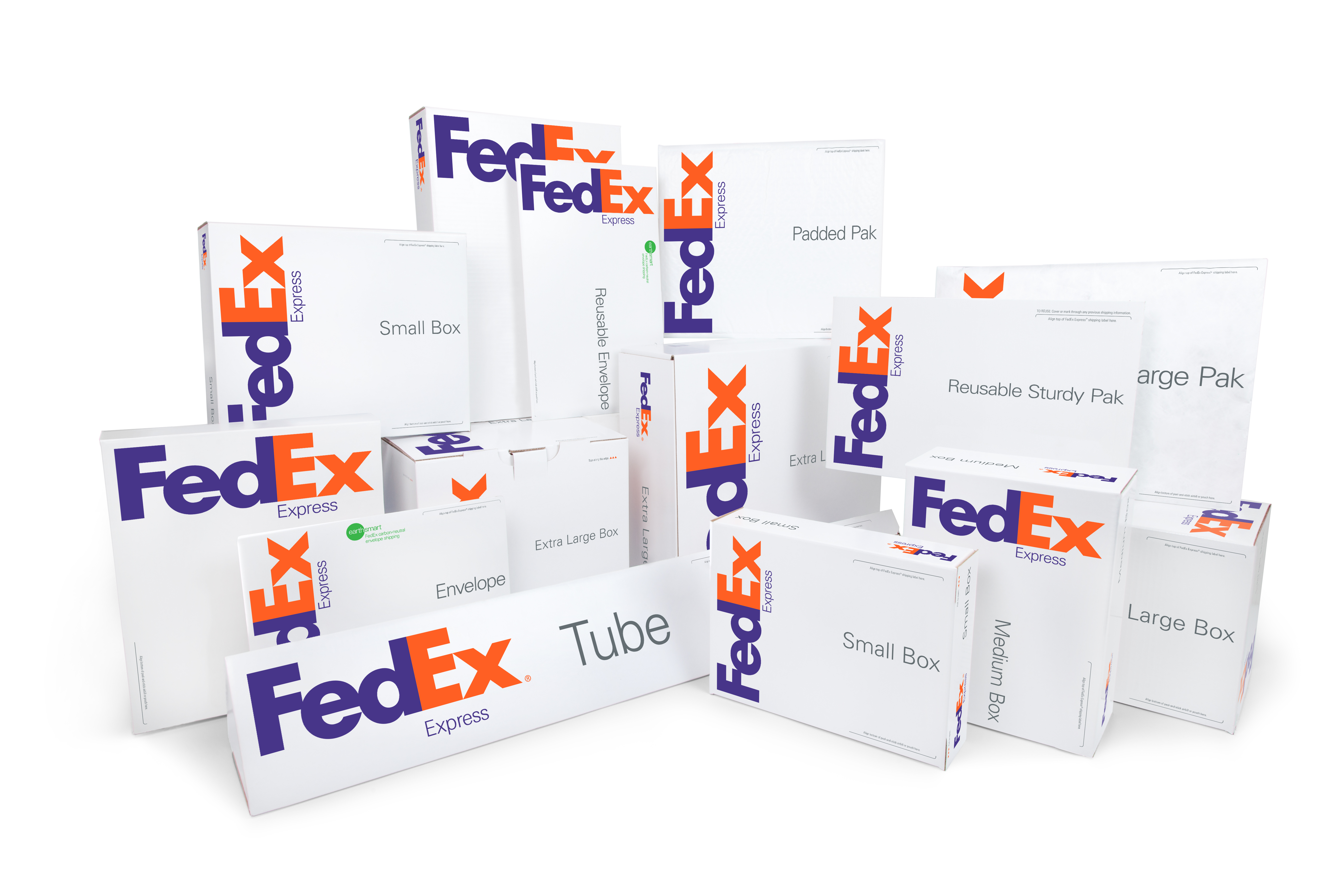 FedEx Express Packaging Landscape: Boxes, Paks, Envelopes