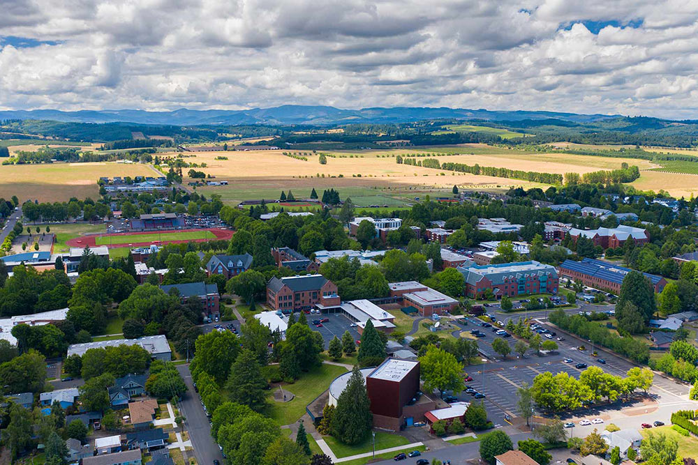 Western Oregon university campus