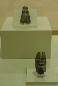 Stone Figurine with Three Fingered Hands