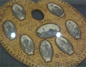 Oregon Normal School Basketball team photograph-1907