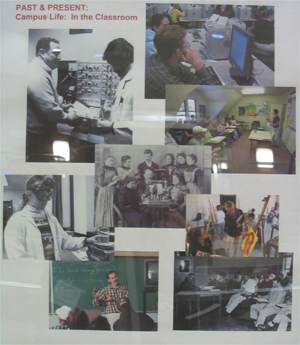 Past and Present Campus Life: In the Classroom