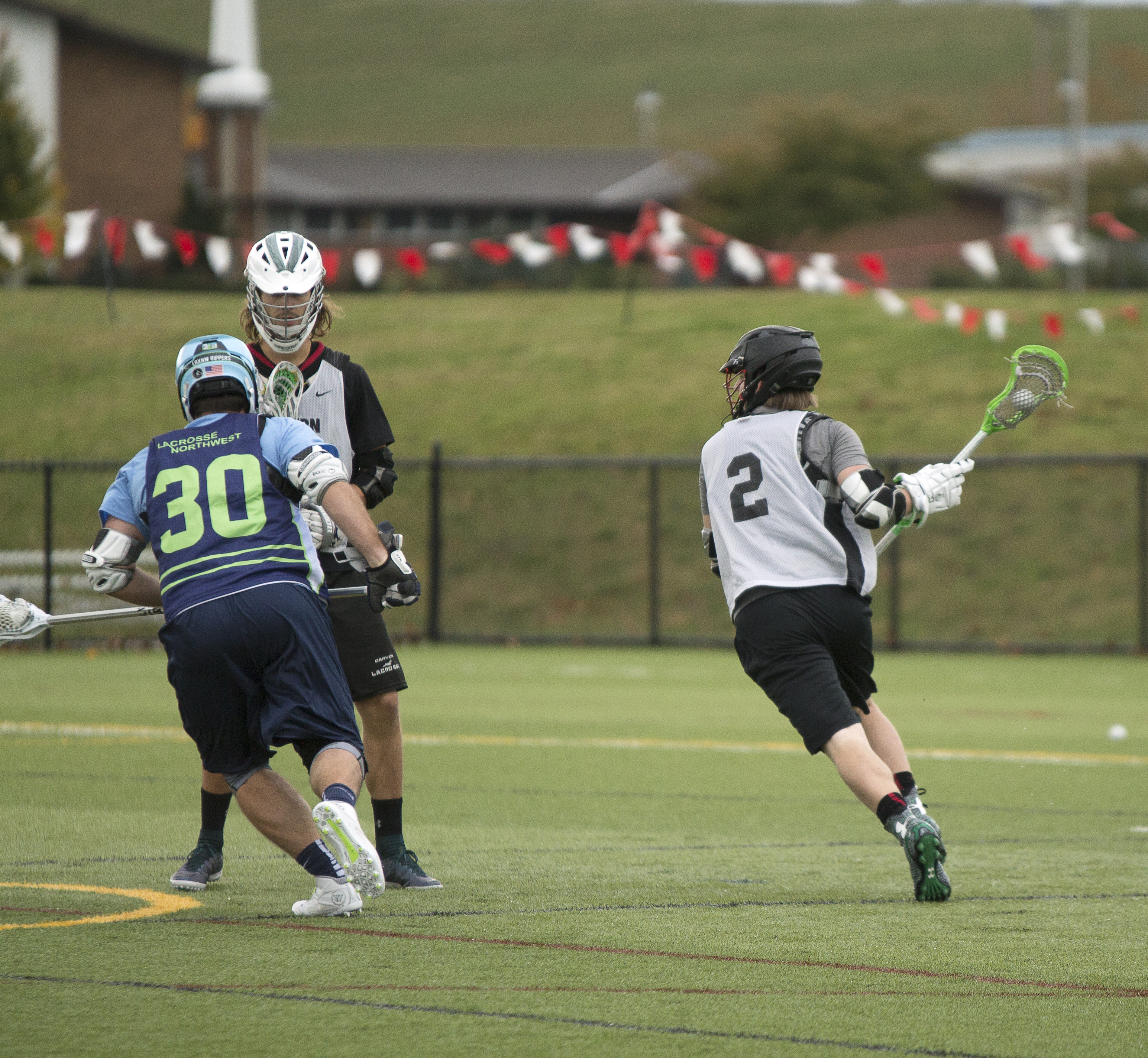 Lacrosse plays fall ball