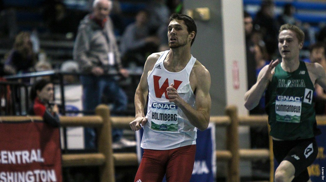 Wolves impress at ​GNAC Indoor Track Championships