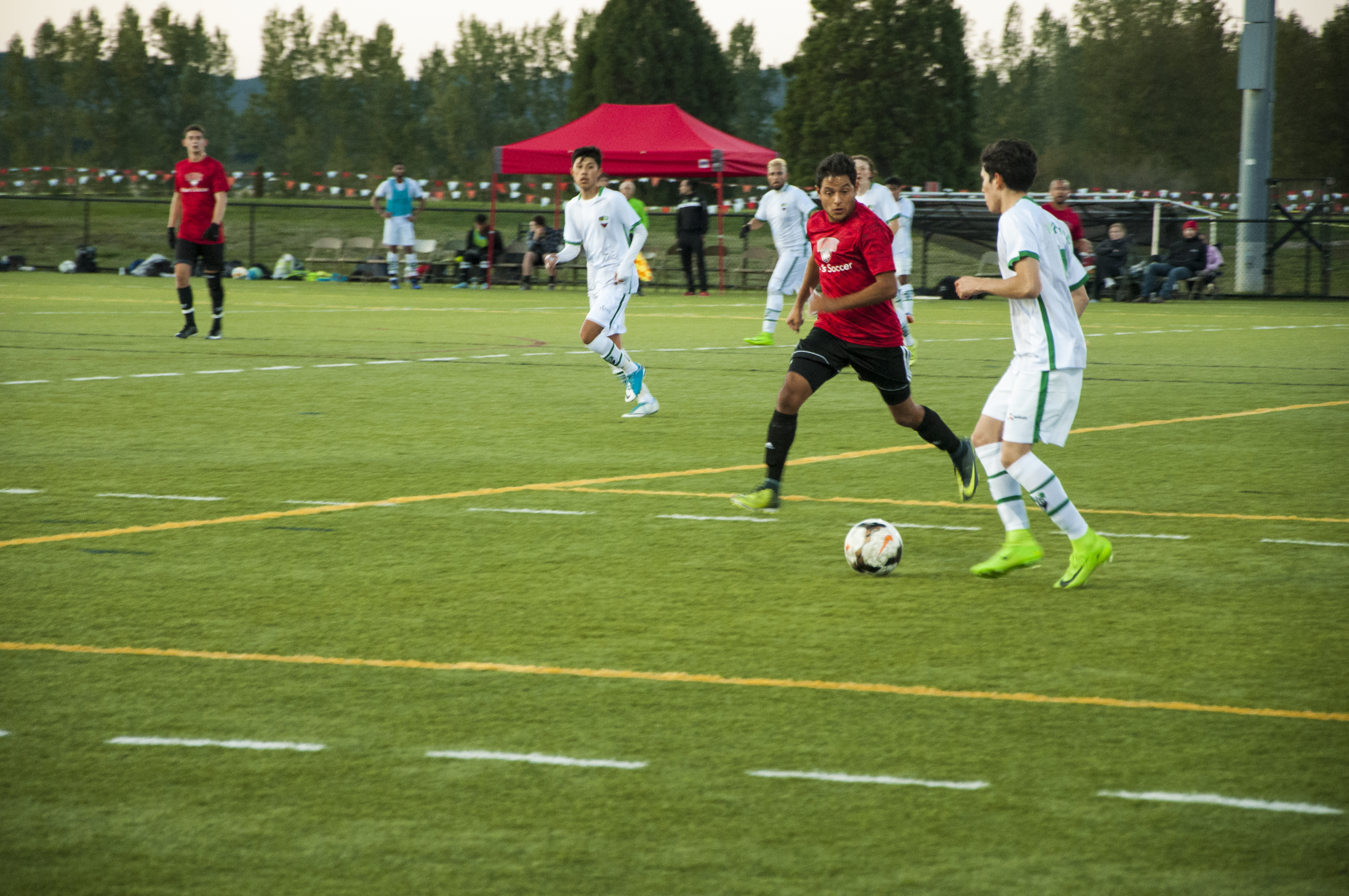 Men’s soccer gets first win of season