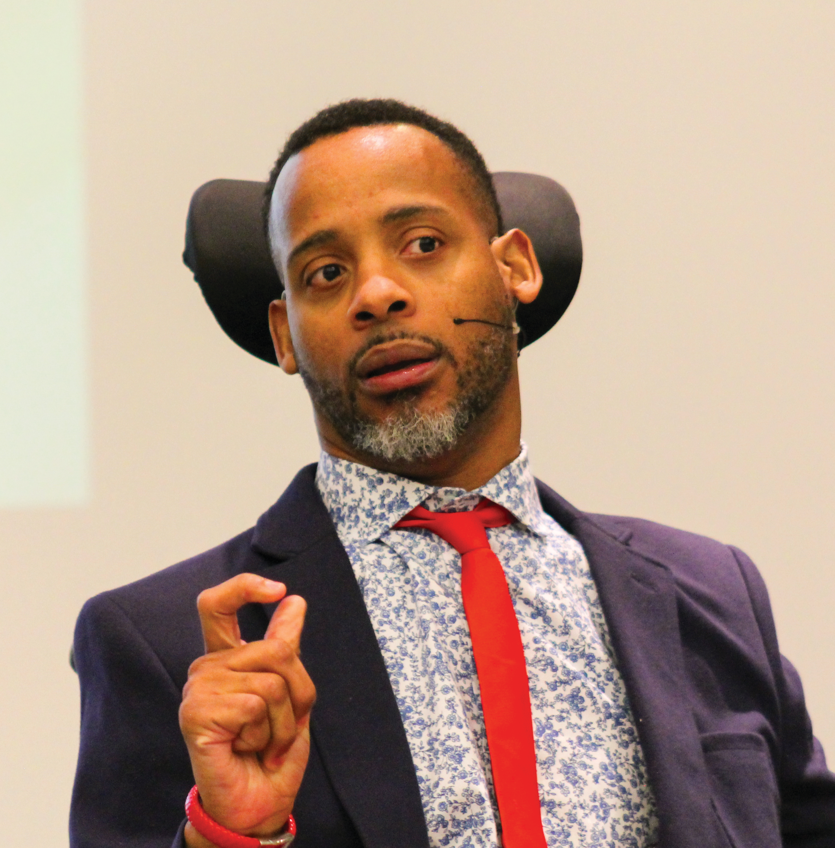 Christopher Coleman speaks on living life to the fullest