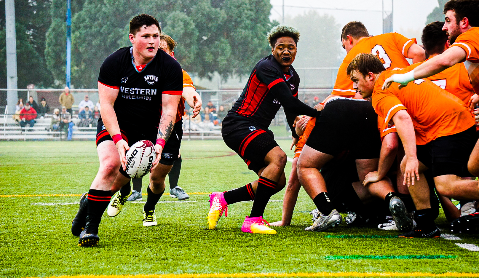 Knock knock, Men’s Rugby team knocking down doors to reach new endgame, bringing home a win against Oregon State University
