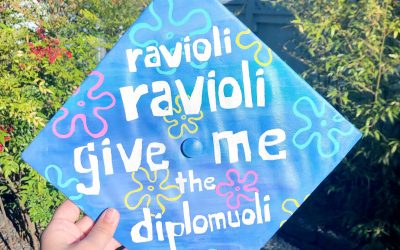 A showcase of grad cap designs