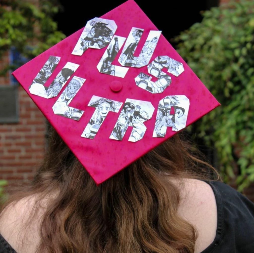 and I know I could be more strong  hunterxblog LOOK AT THE GRADUATION CAP  I