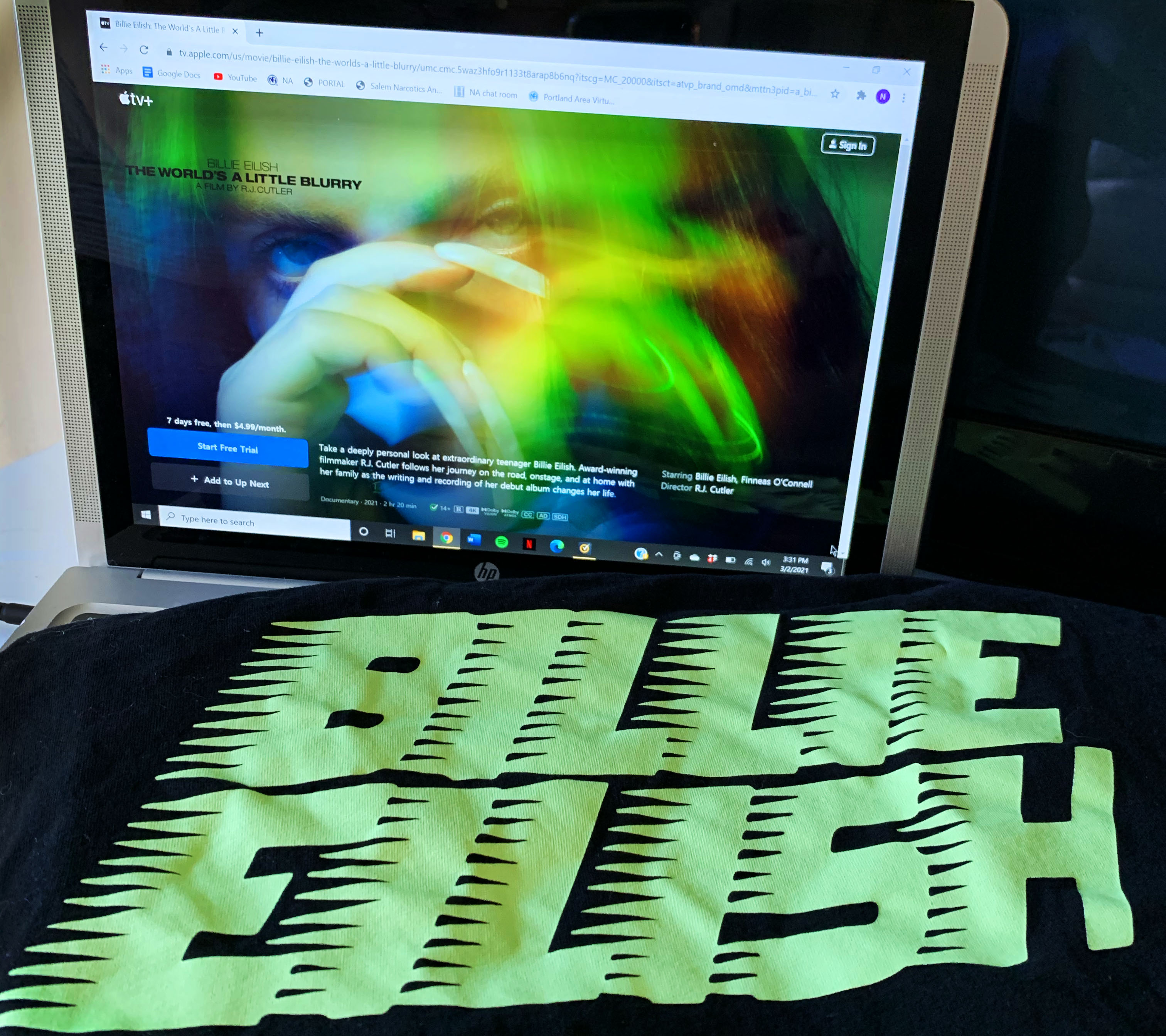 AppleTV+ presents Billie Eilish’s latest artistic creation