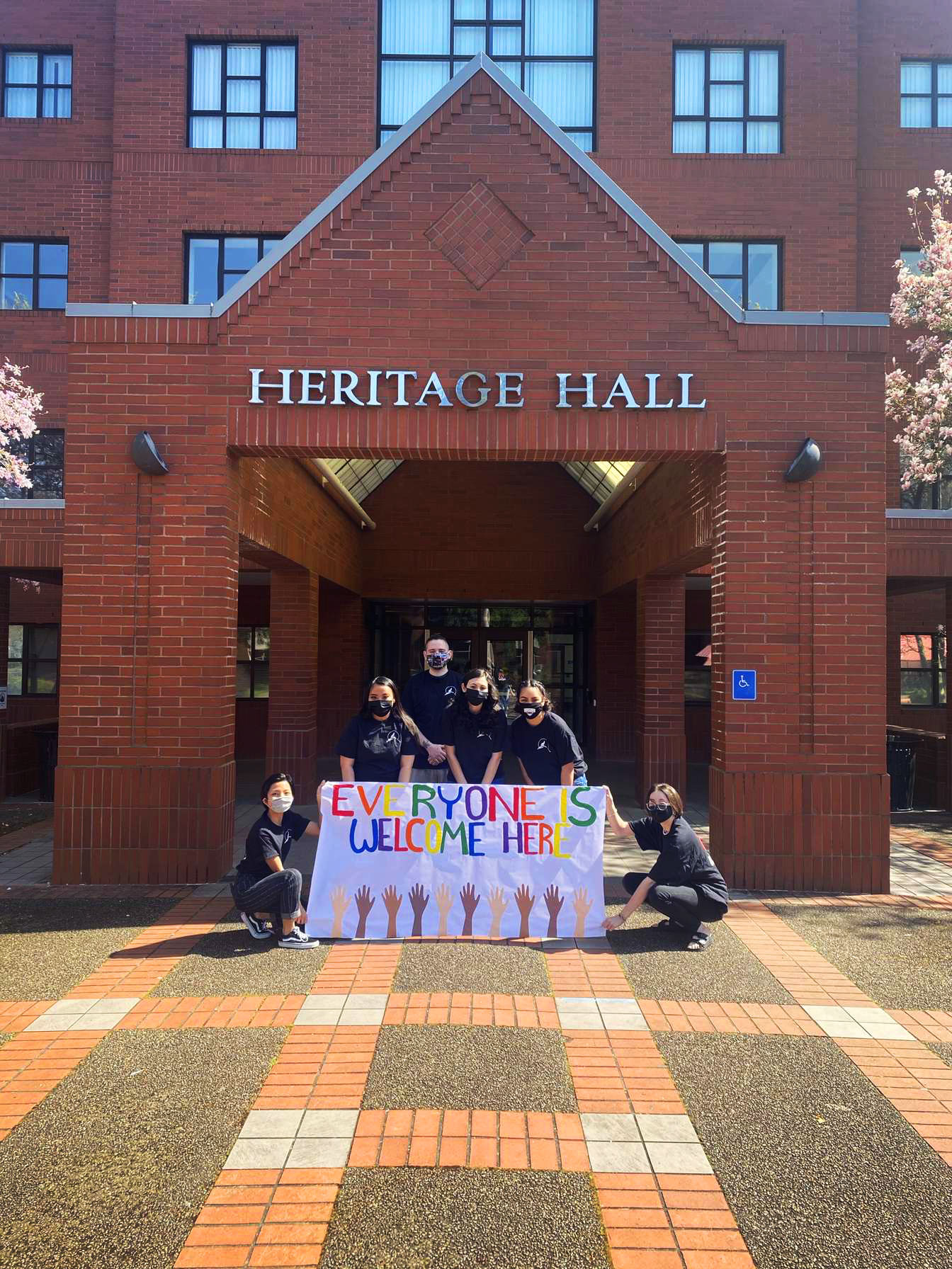 Heritage Programming and Activities Committee protests racial injustice