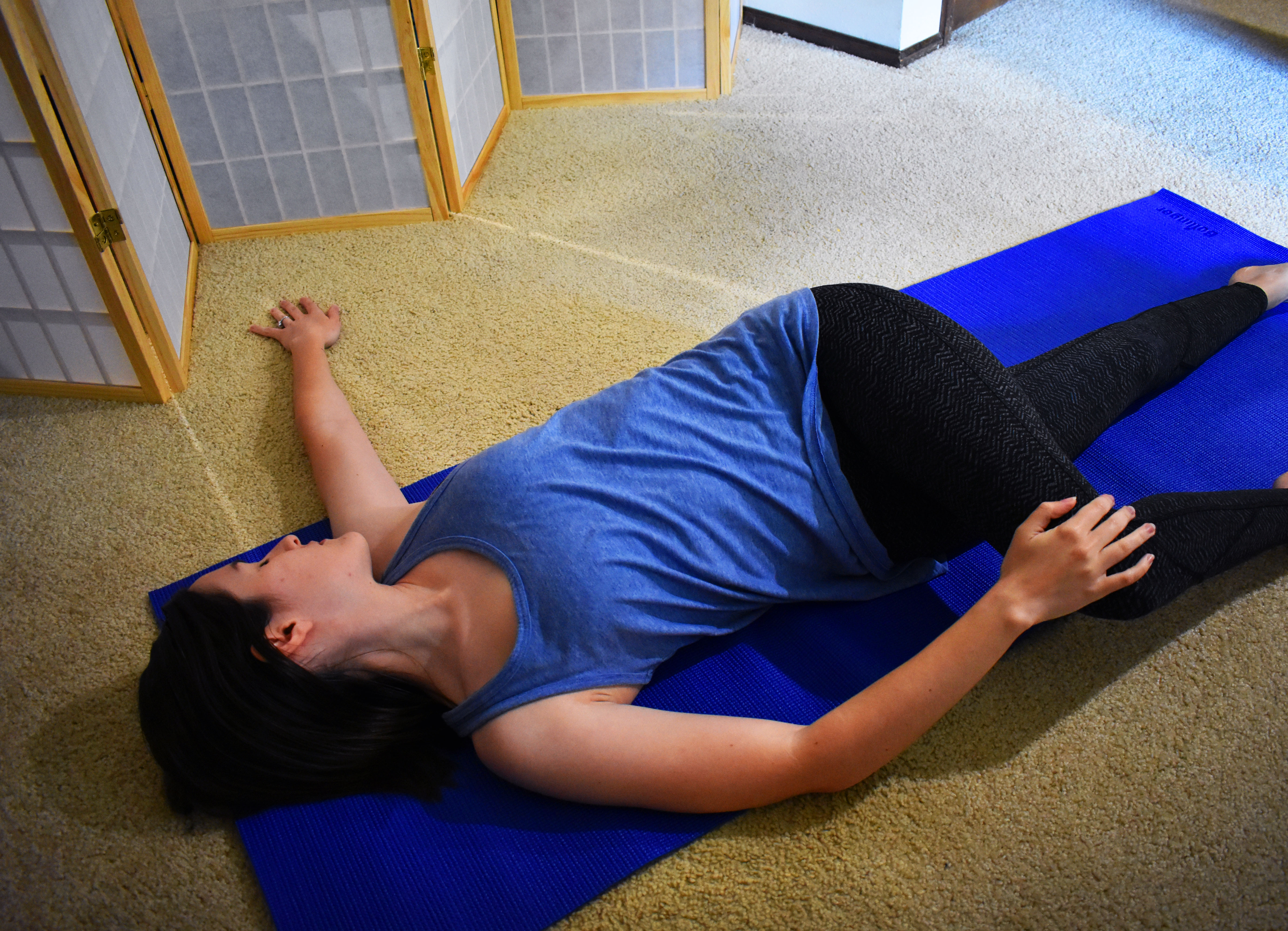 Yoga with props - easy poses with blocks, strap & bolster | Yoga via Sofia