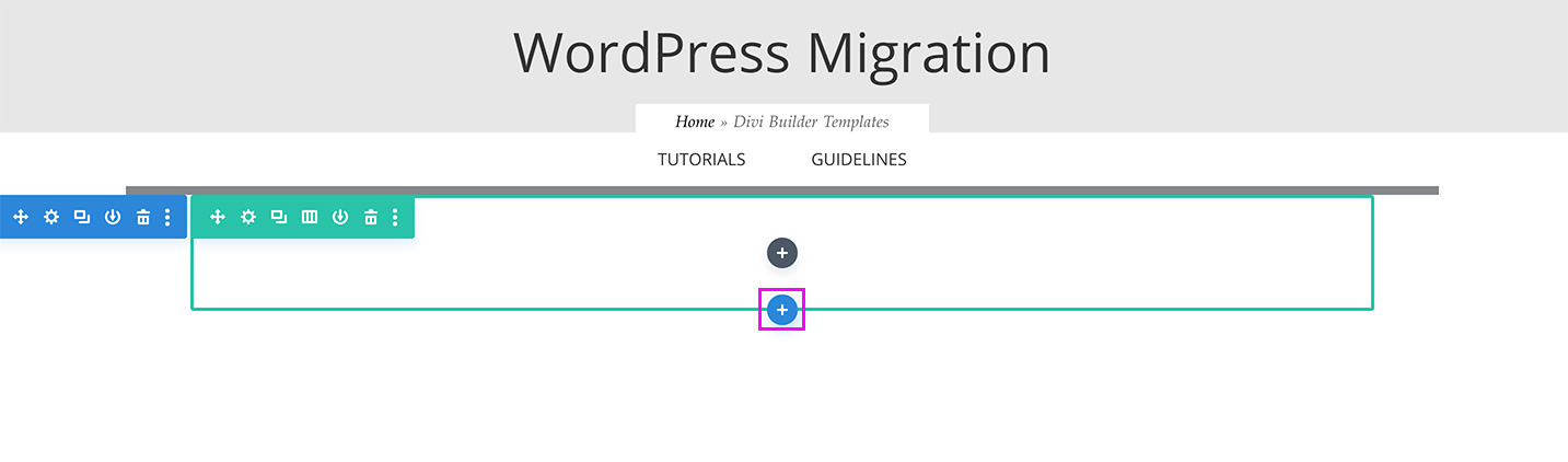 Step 9: Add a new section