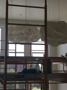 clouds: lighting art installation