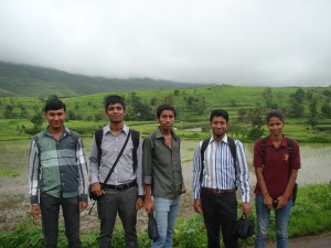 from the left: Bhargov, Jatin, Dharmavirsingh, Vinish, Manda