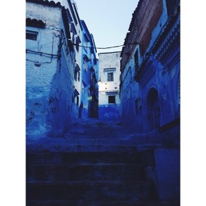 Houses in Chefchaouen 