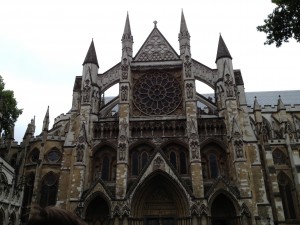 This is the only photo you get of the Abbey.  Just 'cause.