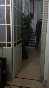 This is a picture of the hallway of my apartment, which you can see as you walk inside.