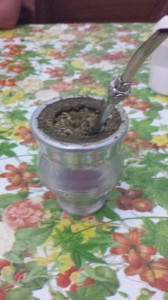 This is the mate (hot tea), which I tried my first day.