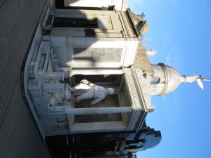 One of the graves in the National Cemetery in Buenos Aires. 