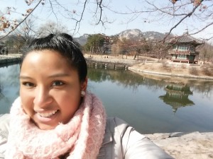 At the palace in the Seoul Tour!